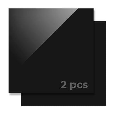 xTool 3mm Black Acrylic Sheets (2pcs) - Technology Outlet