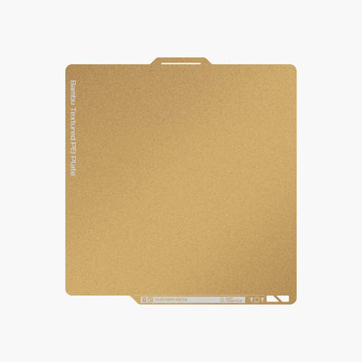 Bambu Lab X1 Series / P1P Gold Textured PEI Plate - Technology Outlet