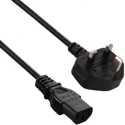 EssCable UK Power Cable - C13 - 1.8m - Technology Outlet