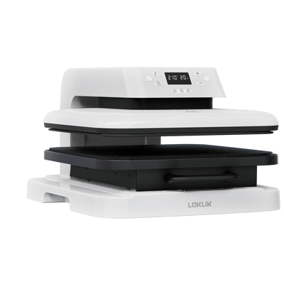 LOKLiK Auto Heat Press - LOKLiK White