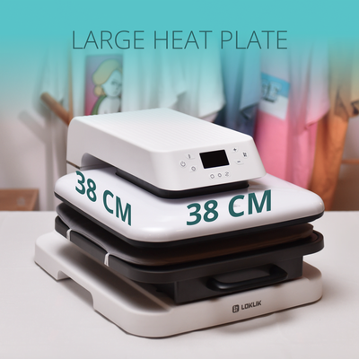 LOKLiK Auto Heat Press - LOKLiK White