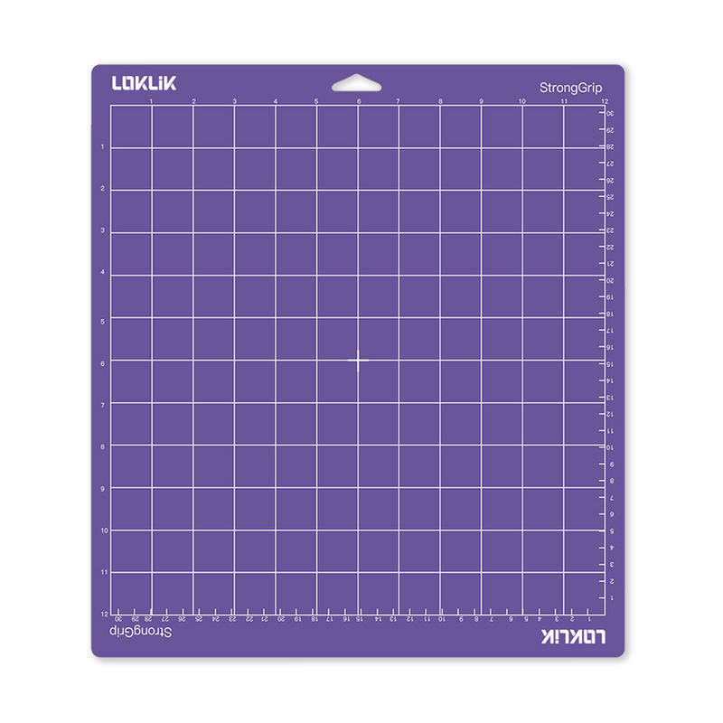 LOKLiK Cutting Mat - Purple - Strong Grip - 3-pack