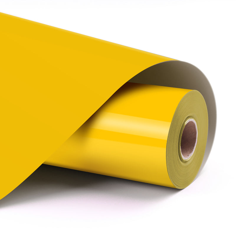 LOKLiK Heat Transfer Vinyl Basic - 30.5 x 180 cm - Yellow