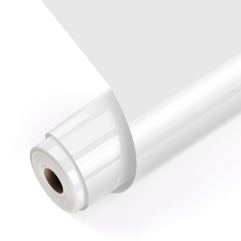 LOKLiK Permanent Adhesive Vinyl Glossy - 30.5 x 180 cm - White