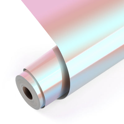 LOKLiK Permanent Adhesive Vinyl Holographic - 30.5 x 90 cm - Pink