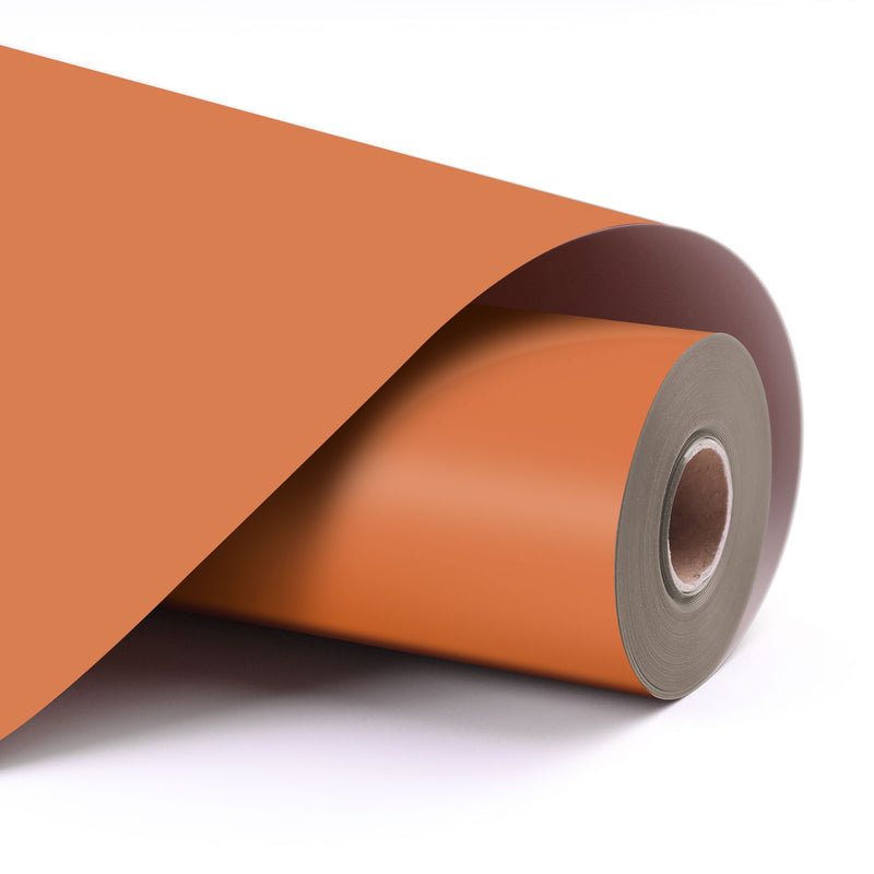 LOKLiK Permanent Adhesive Vinyl Matte - 30.5 x 180 cm - Orange