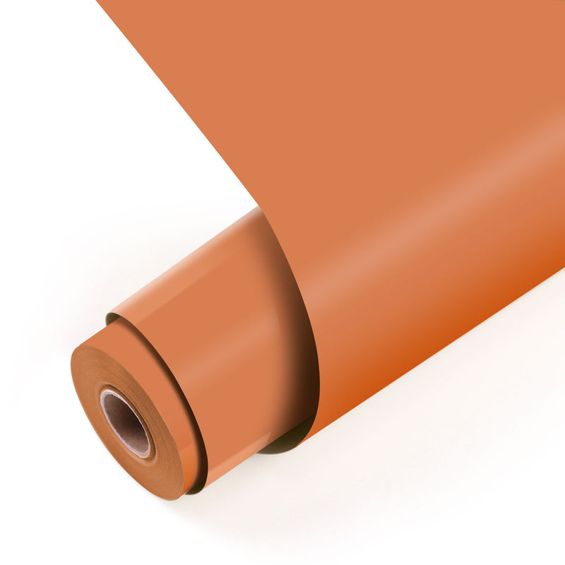 LOKLiK Permanent Adhesive Vinyl Matte - 30.5 x 180 cm - Orange