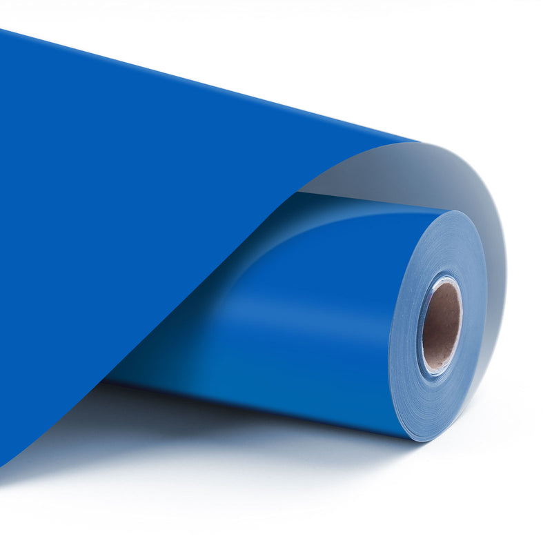 LOKLiK Permanent Adhesive Vinyl Matte - 30.5 x 180 cm - Blue