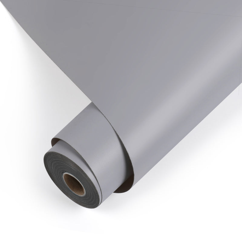 LOKLiK Permanent Adhesive Vinyl Matte - 30.5 x 180 cm - Light Grey