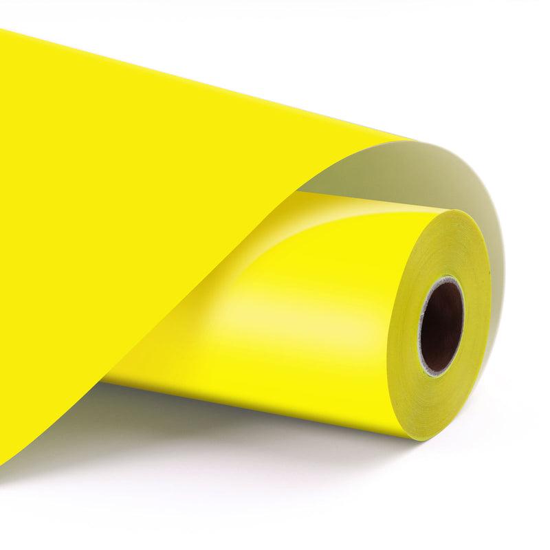 LOKLiK Permanent Adhesive Vinyl Matte - 30.5 x 180 cm - Lemon Yellow