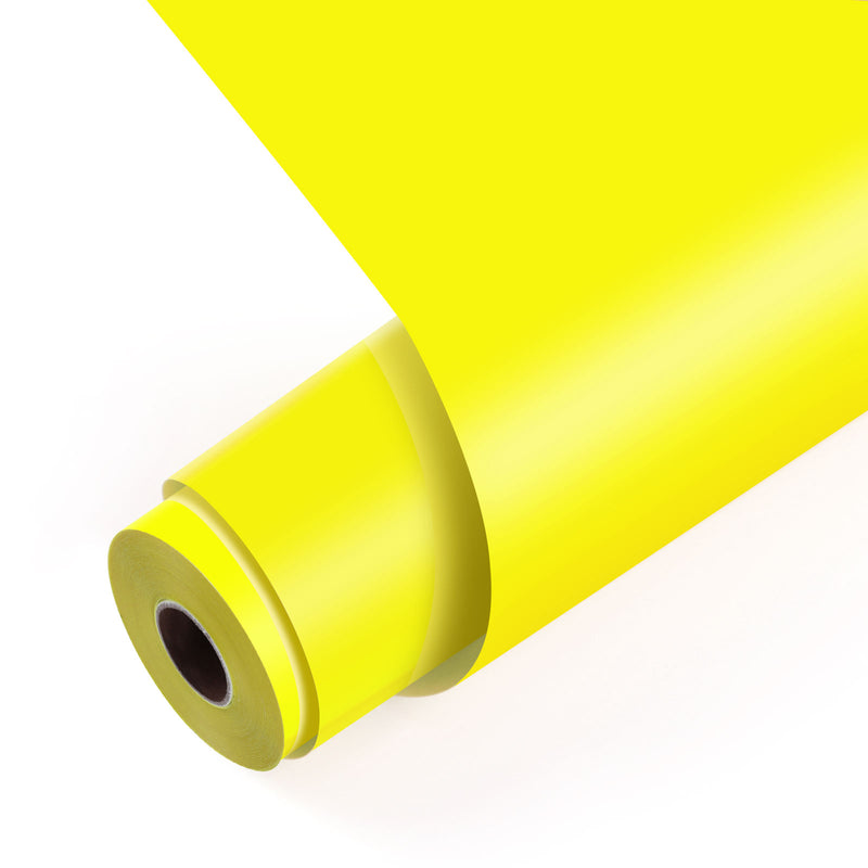 LOKLiK Permanent Adhesive Vinyl Matte - 30.5 x 180 cm - Lemon Yellow