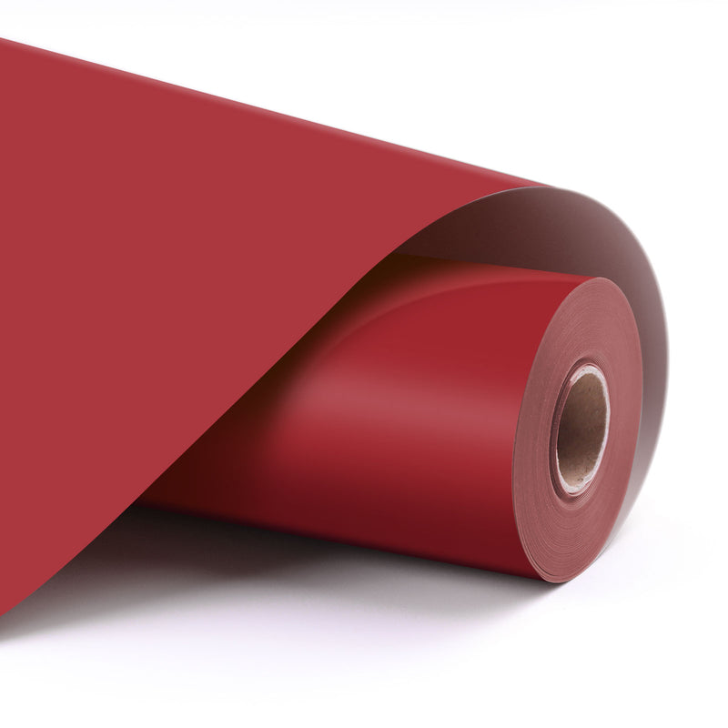 LOKLiK Permanent Adhesive Vinyl Matte - 30.5 x 180 cm - Red