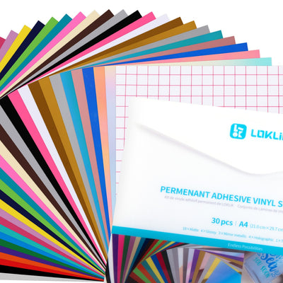 LOKLiK Permanent Vinyl Material Bundle