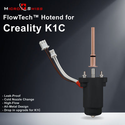 Micro Swiss FlowTech™ Hotend for Creality K1C - Technology Outlet