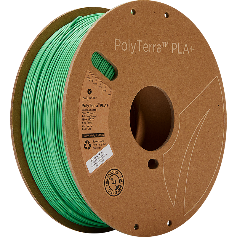 Polymaker PolyTerra PLA + 3D Printer Filament - 1.75mm - 1KG - Technology Outlet