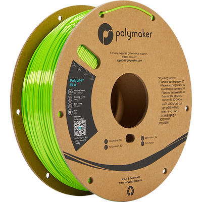 Polymaker PolyLite PLA 3D Printer Filament - 1.75mm - 1KG - Technology Outlet