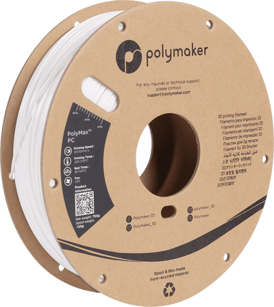 Polymaker PolyMax Tough PC 3D Printer Filament - 1.75mm - 750G - Technology Outlet