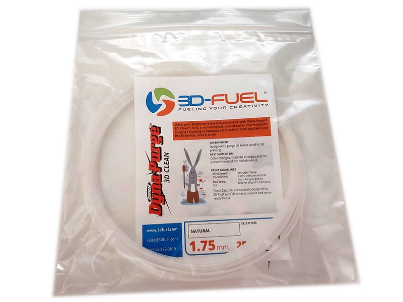 Dyna-Purge® 3D Clean™ Cleaning/Purging Filament - Technology Outlet