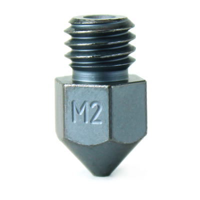 M2500 Micro Swiss MK8 Plated M2 Hardened High Speed Steel Nozzle - Technology Outlet