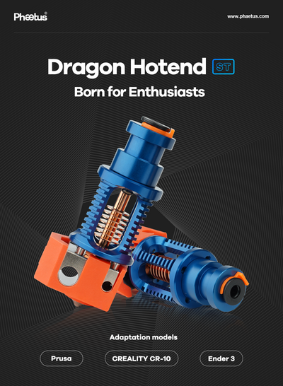 Phaetus Dragon Standard Flow Hotend - Technology Outlet