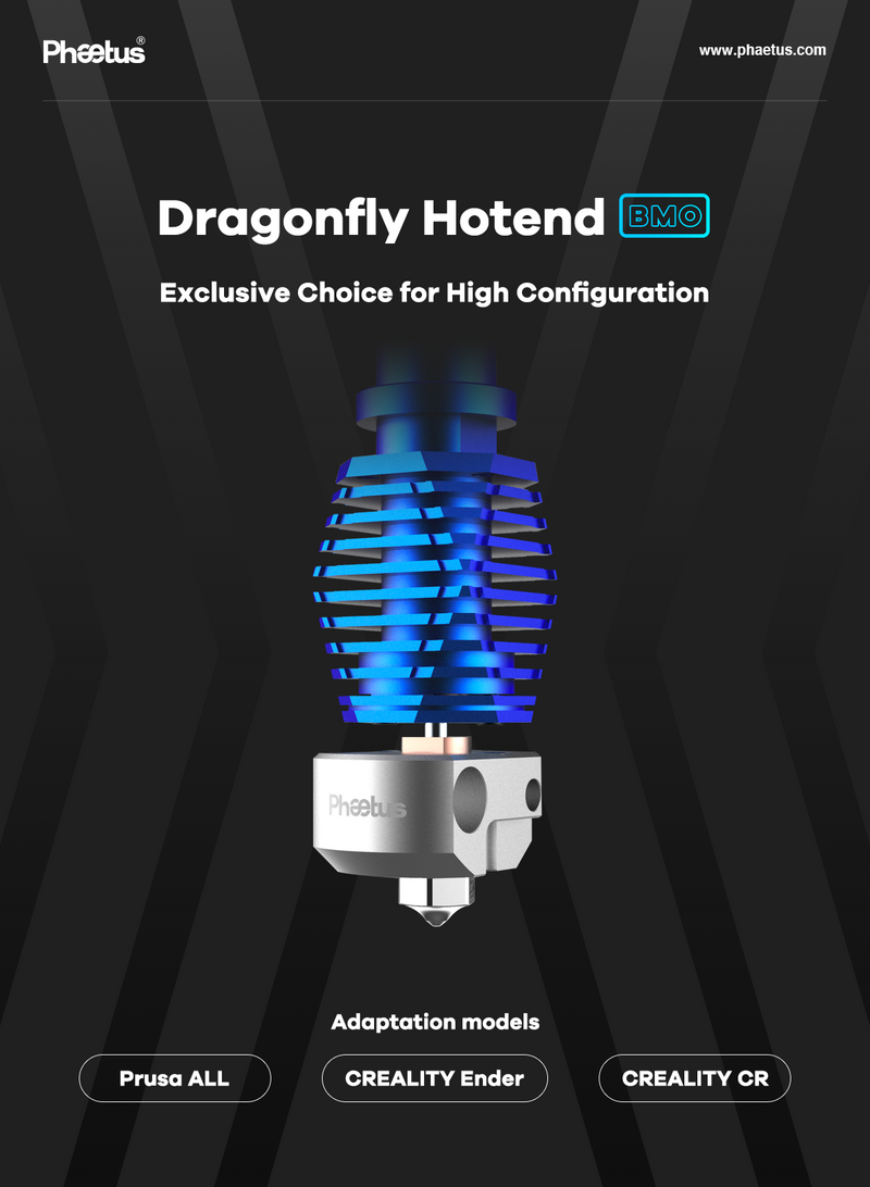 Phaetus Dragonfly Hotend BMO - Technology Outlet