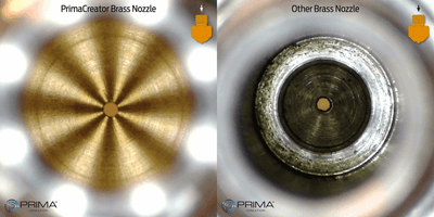 PrimaCreator MK10 Brass Nozzles - Technology Outlet