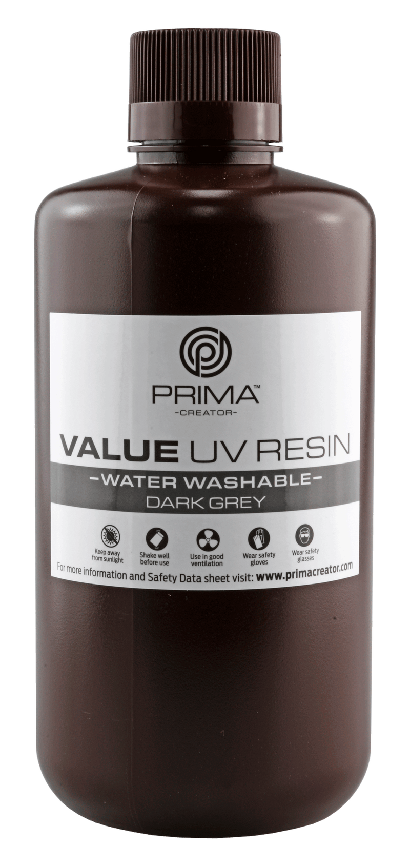 PrimaCreator Value Water Washable UV 3D Printer Resin - 1L - Technology Outlet