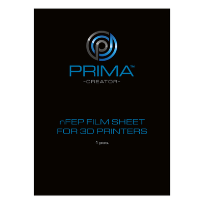 PrimaCreator nFEP Film Sheets for Resin 3D Printers 260 x 390mm - Technology Outlet