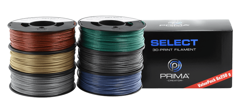 PrimaSelect™ PLA Metallic / Glitter Filament - 1.75mm - 750g - Technology Outlet