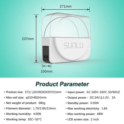 Sunlu Filadryer S1 Plus - Technology Outlet
