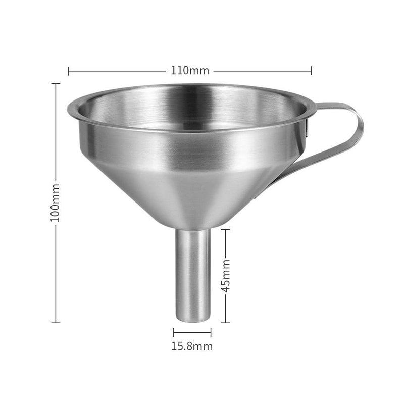 Stainless Steel Resin Funnel with Filter - Technology Outlet