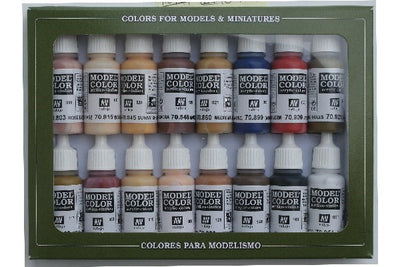 Vallejo Acrylic Model Colour Set - German WWII Camo (16pc) - Technology Outlet