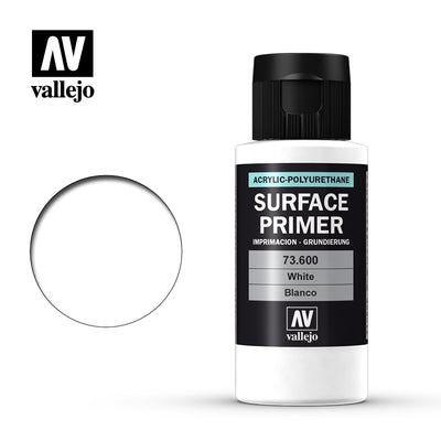 Vallejo Acrylic Polyurethane - Prime White 60ml - Technology Outlet