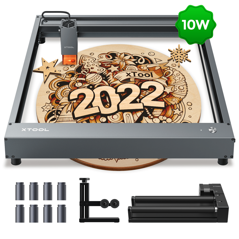 xTool D1 10W - High Accuracy Diode DIY Laser Engraving and Cutting Machine - Basic Kit - Technology Outlet